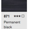 871 Permanent Black (μαύρο σταθερό) - 250ml